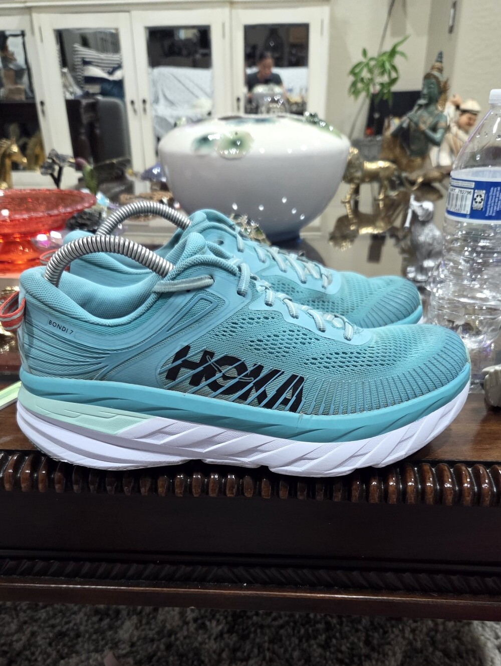HOKAone One  Women's Bondi  Teal Running Shoes